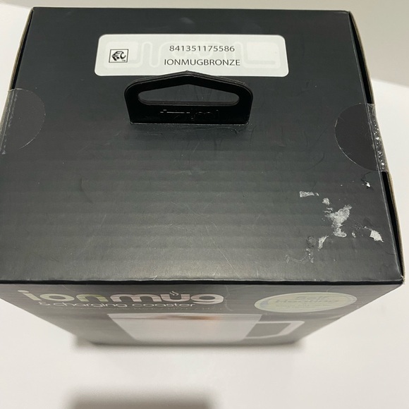 NEW Ionmug & Charging Coaster Bronze Self Heating LED Temperature Indicator - Picture 6 of 6